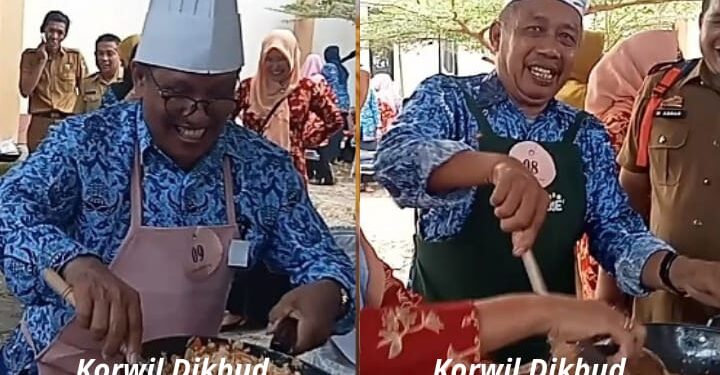 12 Korwil Dikbud Meriahkan Gebyar Arisan Dharmawanita Dengan Lomba Masak