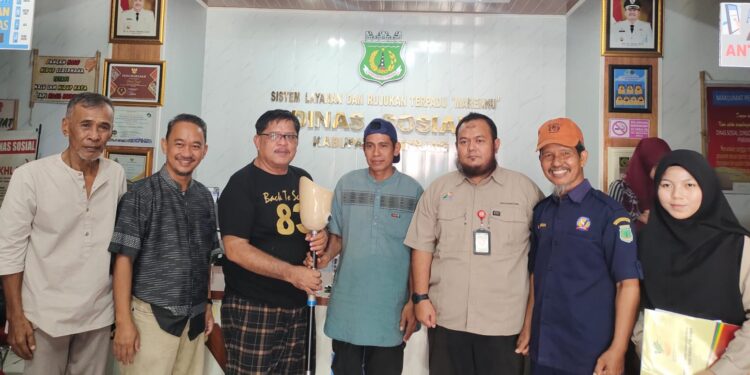 4 Orang Penyandang Disabilitas Di Pinrang Terima Bantuan Dari Sentra Gau Mabaji Gowa