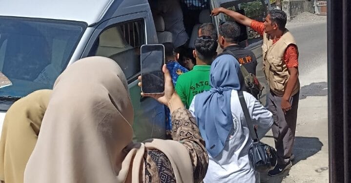 Dinsos Pinrang,Tiga warga ODGJ Berhasil di Rujuk Ke RSJ Dadi Makassar