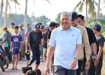 Bupati Pinrang Menghadiri Kegiatan Mappalili Warga Tani Sarempo