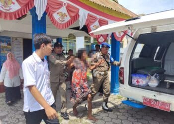 ODGJ Terlantar,Tim TPKJM Pinrang Rujuk ke RSKD Dadi Makassar