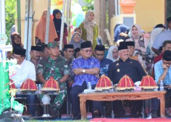 Danramil 06 / Duampanua Hadiri Maulid Nabi Muhammad SAW Di Desa Paria