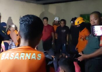 Korban Tenggelam Di Drainase Berhasil Ditemukan Tim SAR Gabungan