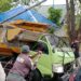 Tragis,Sopir Truk Sampah Dinas LH Pinrang Tertimpa Beton Pintu Gerbang