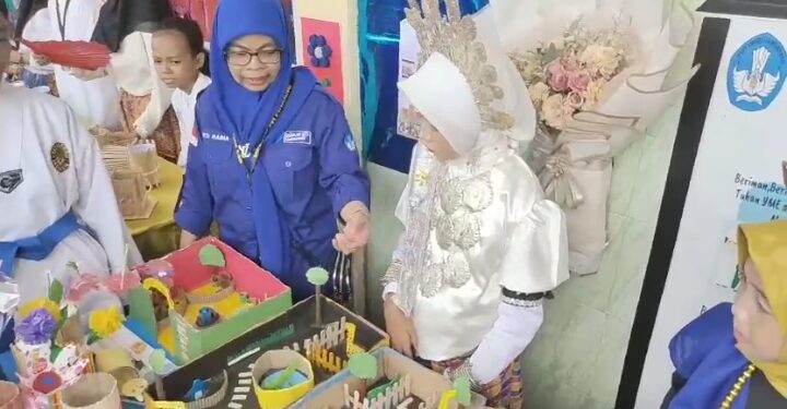 Berlangsung Meriah,UPT SDN 141 Pinrang Gelar Karya P5 Tahun 2023