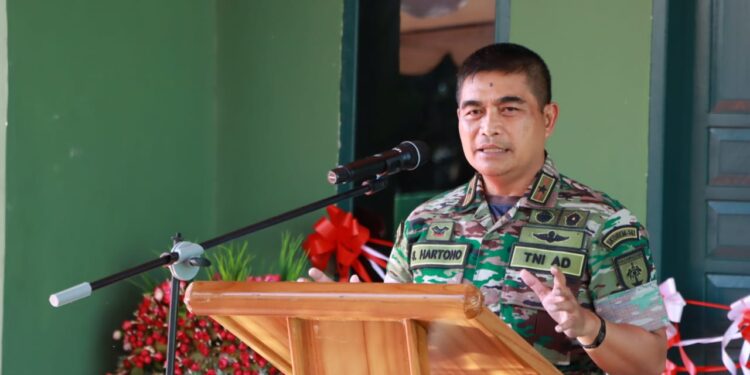 Brigjen TNI Sugeng Hartono Resmikan Koramil 1404-08/Lanrisang di Pinrang