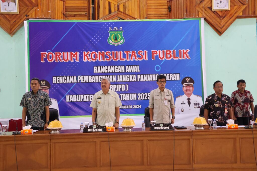 Bappelitbangda Menggelar Forum Konsultasi Publik Tahun 2024