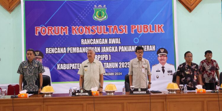 Bappelitbangda Menggelar Forum Konsultasi Publik Tahun 2024