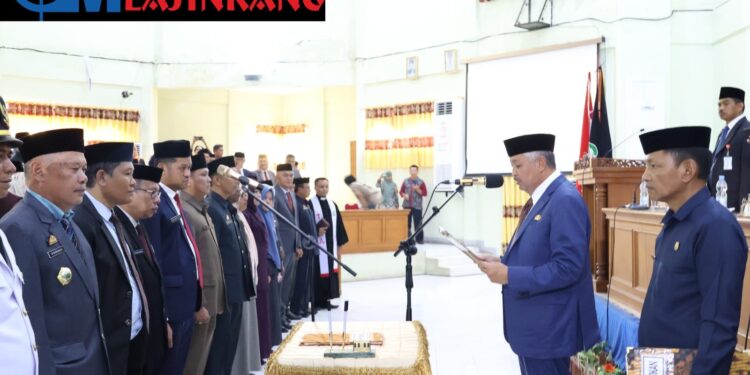 Ini Daftar Nama-Nama Pejabat Beserta Jabatannya Yang Baru Dilantik Bupati Pinrang