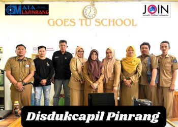 Sukseskan Pemilu 2024, Disdukcapil Pinrang Gelar Goes Tu School Rekam KTP-el  Bagi Pemilih Pemula