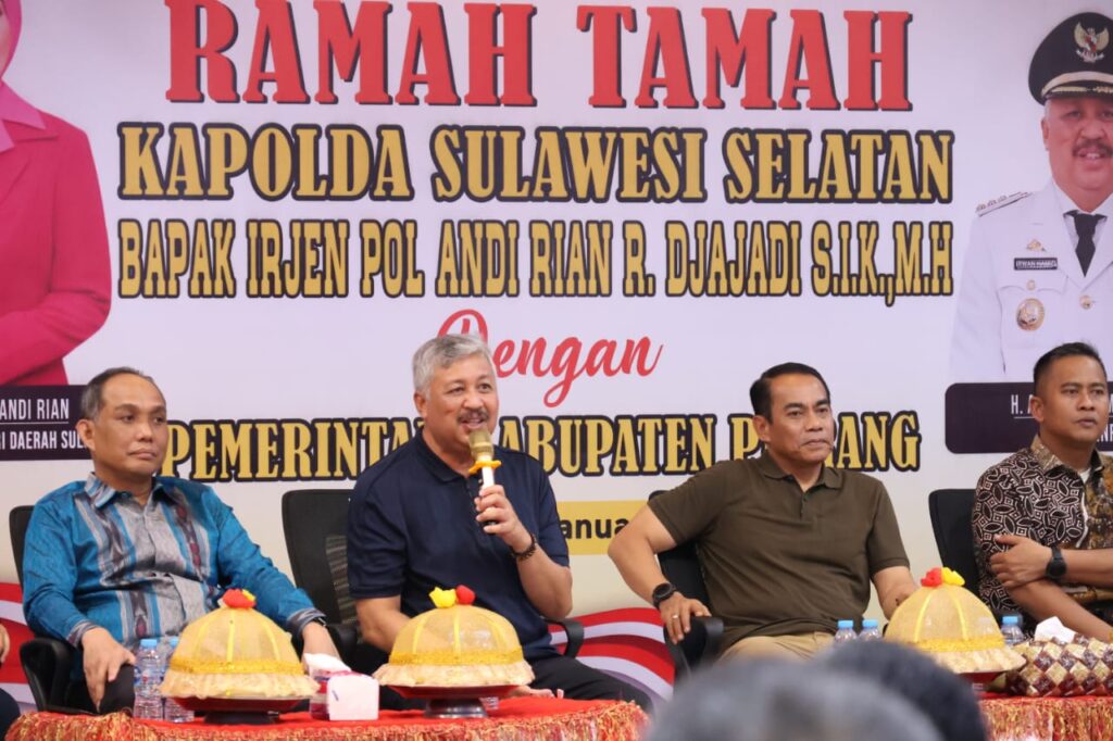 Malam Ramah Tamah Kapolda Sulawesi Selatan Bersama Pemkab Pinrang