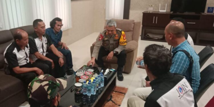 DPD JOIN Jeneponto Jalin Silaturahmi Bersama Kapolres Jeneponto