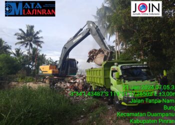 Sampah Menggunung, Kadis Perkim LH Pinrang: Pemerintah Desa Tidak Tegas