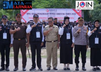 1203 Orang PTPS di Pinrang Dilantik Dan Disumpah