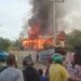 Sijago Merah Melahap Dua Rumah Warga di Pinrang