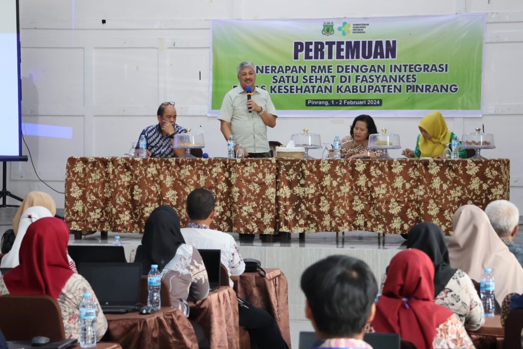 Bupati Pinrang Bersama Jajaran Dinas Kesehatan Gelar Rakoor