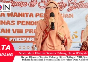 Silaturahmi Dharma Wanita Cabdis Wilayah VIII, Suryati Baharuddin: Mari Jalin Sinergitas Dan Kolaborasi