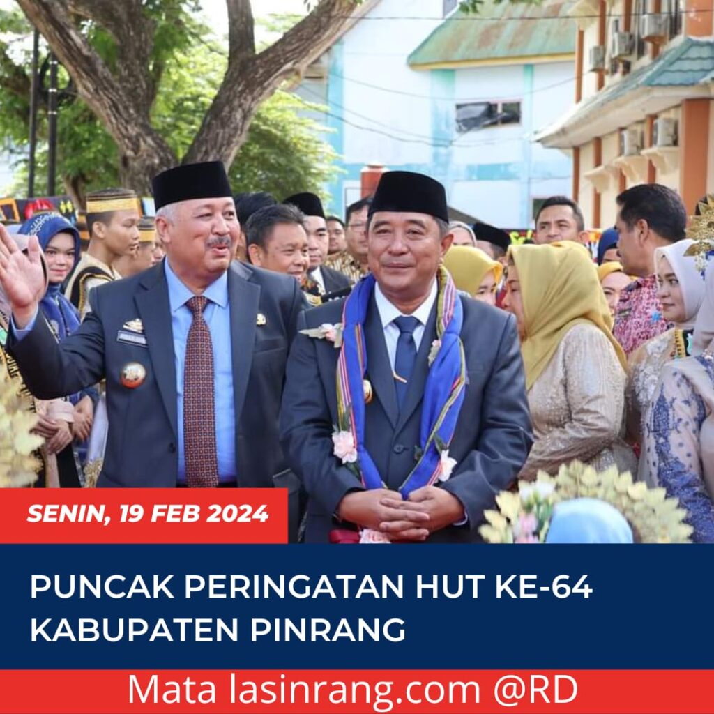 HUT KE-64 Kabupaten Pinrang Berlangsung Meriah