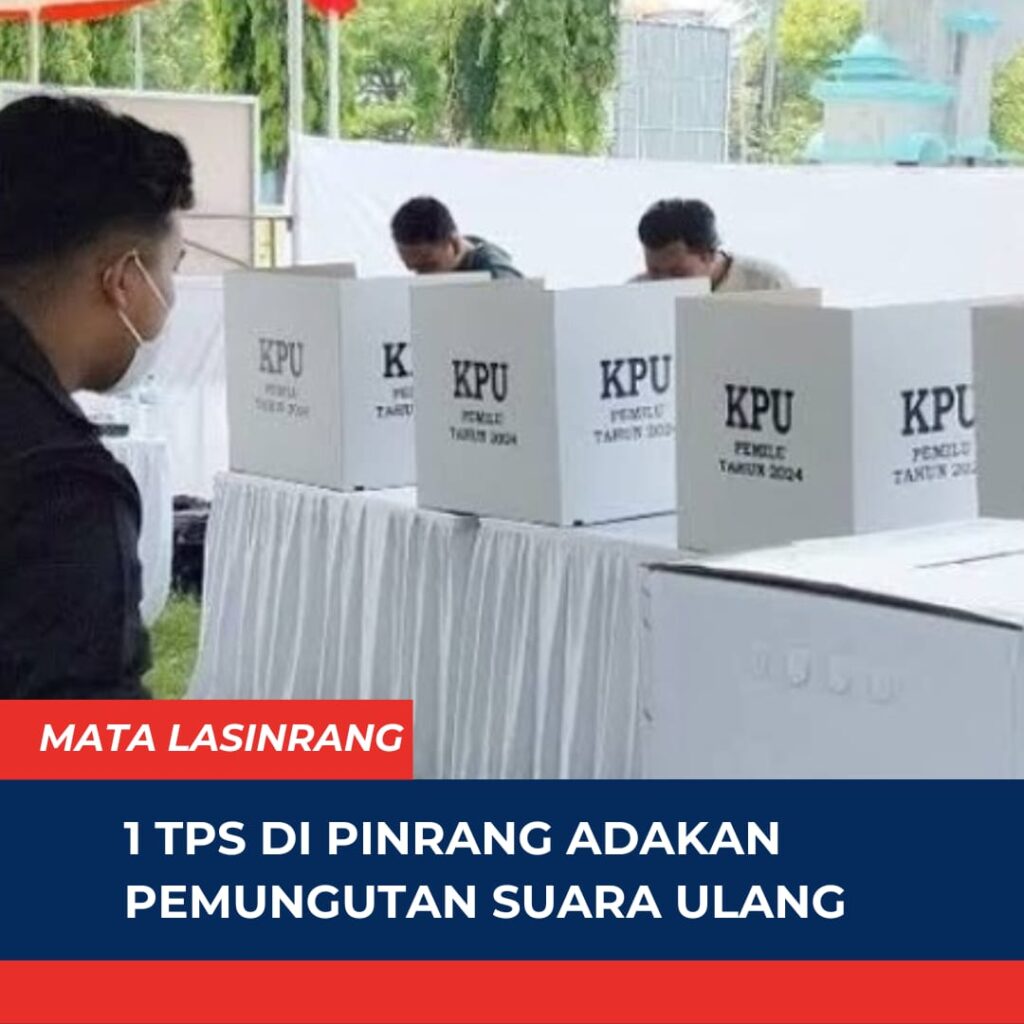 1 TPS di Pinrang Adakan Pemungutan Suara Ulang (PSU), Ini Kata Ketua KPU Pinrang