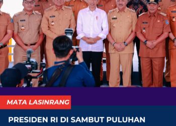 Bupati Pinrang Bersama Puluhan Kepala Daerah Menyambut Kunjungan Presiden RI di Makassar