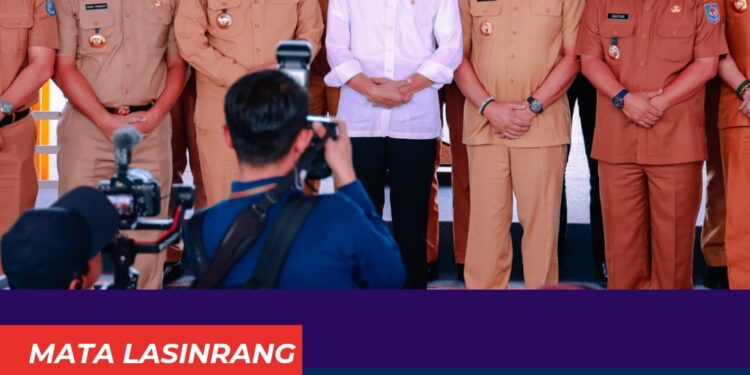 Bupati Pinrang Bersama Puluhan Kepala Daerah Menyambut Kunjungan Presiden RI di Makassar