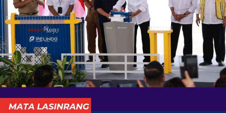 Presiden RI Resmikan Makassar New Port dan Sarana Instalasi Pengelolaan Air Limbah di Makassar