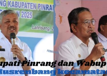Bupati Pinrang Dan Wabup Hadiri Musrenbang Di 2 Kecamatan Berbeda