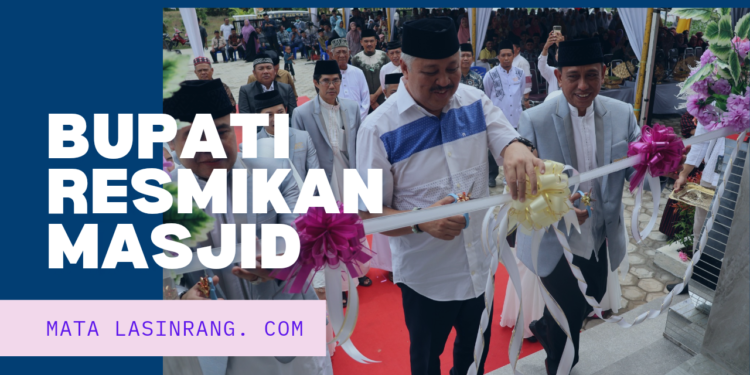 Sambut Ramadhan, Masyarakat Desa Padakkalawa Bahagia Masjid Baitturahim Hj, Nuraini Diresmikan