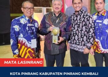 Kota Pinrang Kembali Meraih Penghargaan Piala Adipura ke-12 TH 2024