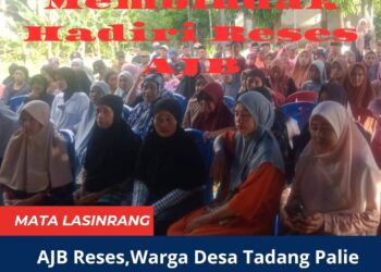 Viral! Warga Desa Tadang Palie Membludak Hadiri Reses Ahmad Jaya Baramuli (AJB) 