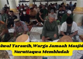 Tarawih Malam Pertama, Jamaah Masjid Nuruttaqwa RK 1 Bittoeng Membludak