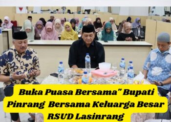 Keluarga Besar RSUD Lasinrang Gelar Buka Puasa Bersama