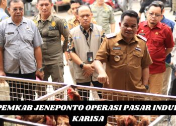 Pemkab Jeneponto Pantau Harga Bahan Pangan di Pasar Induk Karisa