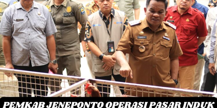 Pemkab Jeneponto Pantau Harga Bahan Pangan di Pasar Induk Karisa