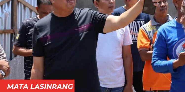 Bupati Pinrang Turun Pantau Kondisi Korban Bencana Angin Kencang Di Suppa