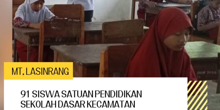 91 Siswa SD Kecamatan Lembang Dan Kecamatan Duampanua Ikuti OSN