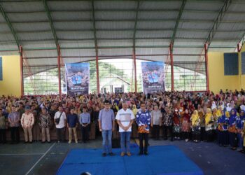 Ribuan ASN Berstatus PNS Dan PPPK Menghadiri Gelar Retrospeksi Kinerja Pendidikan 