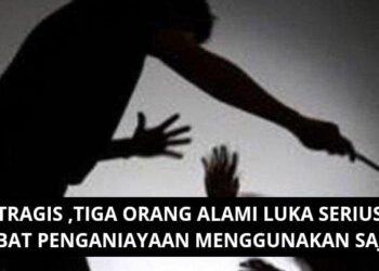 TRAGIS !! ,Tiga Warga di Pinrang Luka Serius Gegara Penganiayaan Menggunakan Sajam