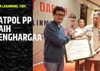 SAT POL PP PINRANG RAIH PIAGAM PENGHARGAAN DARI PJ, GUBERNUR SULSEL