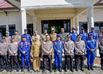 Kapolres Pinrang Hadiri Kunjungan Kakor Polairud Mabes Polri di Suppa
