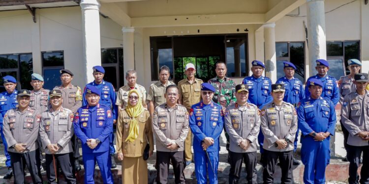 Kapolres Pinrang Hadiri Kunjungan Kakor Polairud Mabes Polri di Suppa