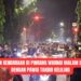 Ratusan Kendaraan di Pinrang Mewarnai Malam Lebaran Pawai Takbir Pemkab Pinrang