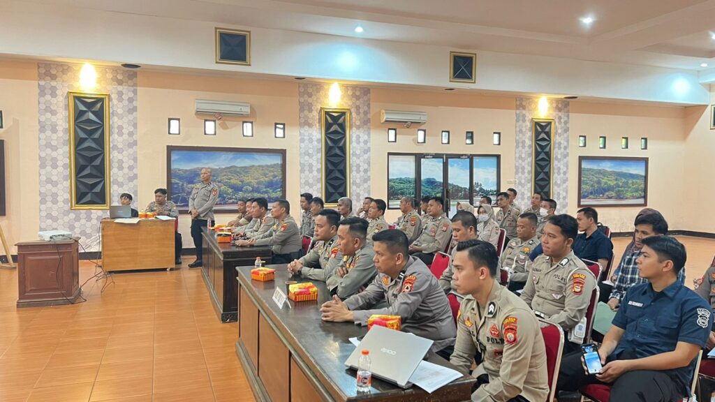 Kunjungan Tim Birorena Polda Sulsel Dalam Rangka Supervisi Anggaran Sumber PNBP T.A 2024