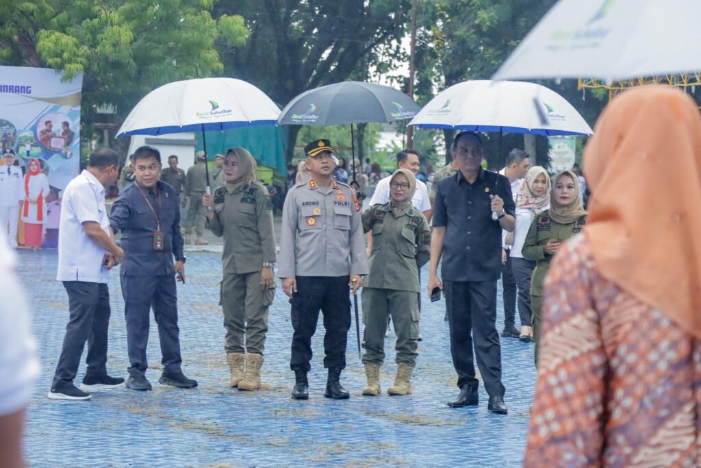 Kapolres Pinrang Hadiri Pelepasan Tugas Bupati dan Wakil Bupati Pinrang