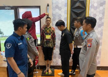 Ratusan Calon Bintara Dan Tamtama Polri Ikuti Rikmin Awal Di Mako Polres Pinrang