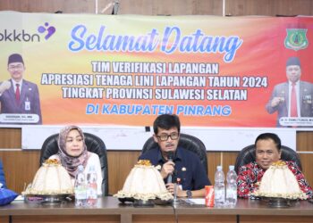 PLH Bupati Pinrang Terima Kunjungan Tim Verlap BKKBN Sulsel