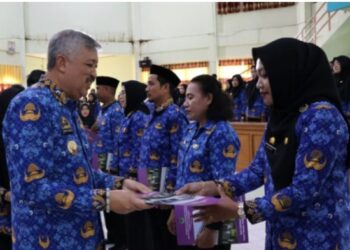 138 Orang Guru Tenaga PPPK Menerima SK Dari Bupati Pinrang