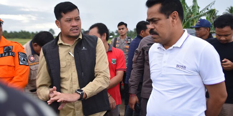 Waspada Cuaca Ekstrim, Pj, Bupati Pinrang Tinjau Beberapa Wilayah