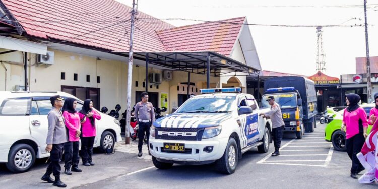 Polres Pinrang Salurkan Bantuan Logistik , Warga Terdampak Bencana Banjir