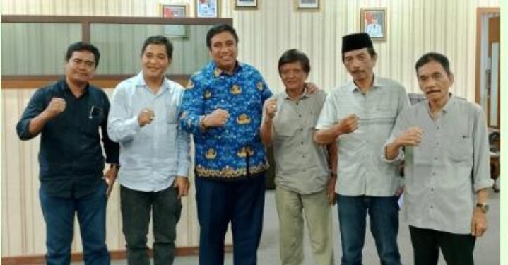 Bupati Maros, Dr.H. Chaidir Syam Terima Kunjungan Pengurus DPD PJI Sulsel